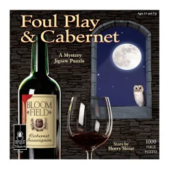 AreYouGame BePuzzled Foul Play & Cabernet Mystery Jigsaw Puzzle - 1000 pc* Puzzles