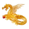 AreYouGame BePuzzled Golden Dragon Deluxe 3D Crystal Puzzle - 57 pc* Puzzles