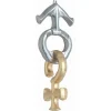 AreYouGame BePuzzled Hanayama Level 3 Cast Metal Puzzle - Dolce* Puzzles