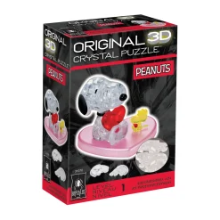 AreYouGame BePuzzled Peanuts Snoopy and Woodstock 3D Crystal Puzzle - 35 pc* Puzzles