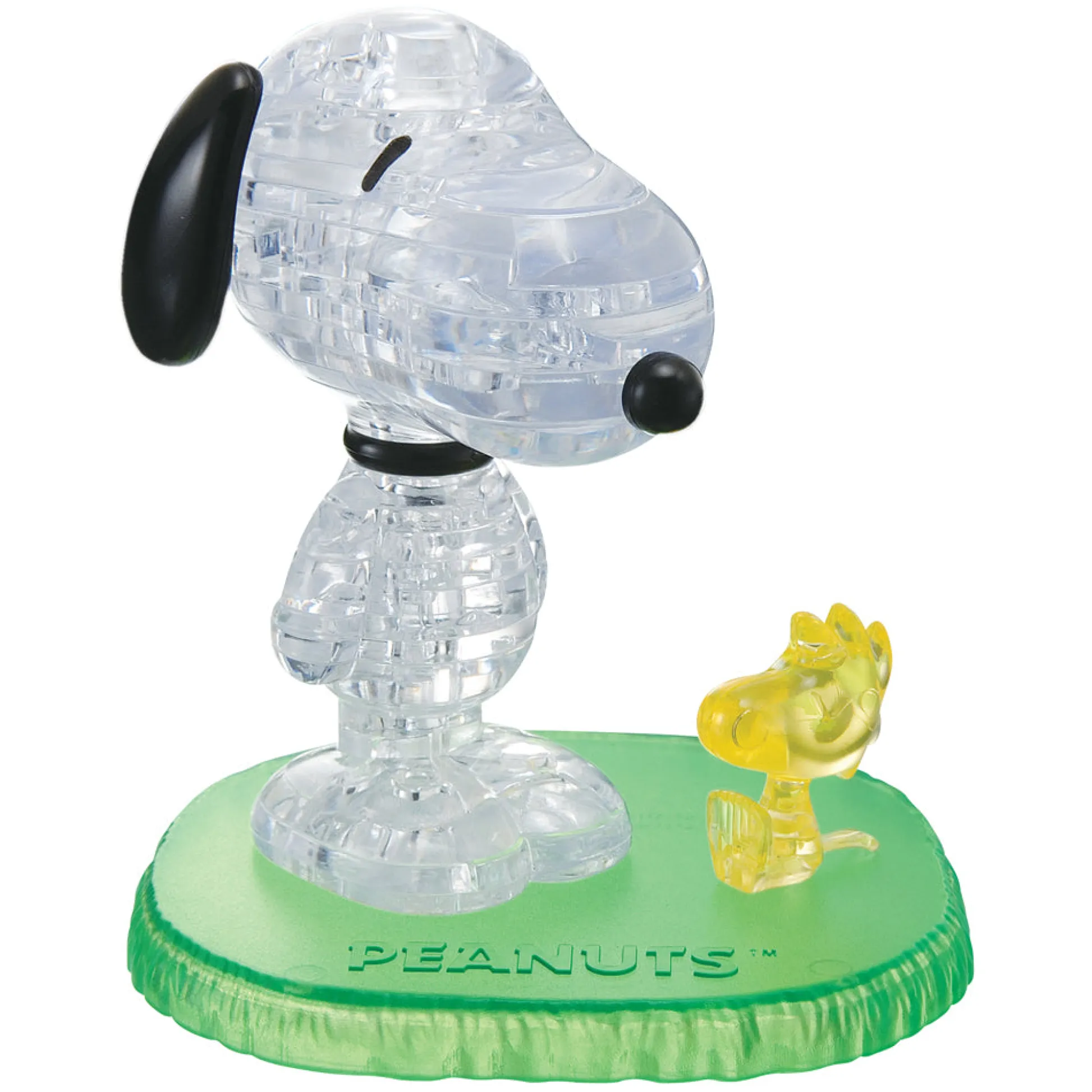 AreYouGame BePuzzled Peanuts Snoopy and Woodstock 3D Crystal Puzzle - 41 pcs* Puzzles