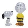 AreYouGame BePuzzled Peanuts Snoopy & Charlie Brown 3D Crystal Puzzle - 77 pcs* Puzzles