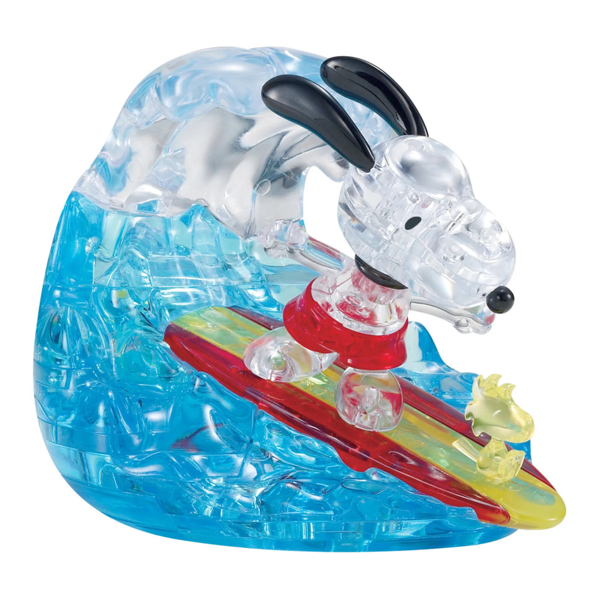 AreYouGame BePuzzled Peanuts Snoopy Surf 3D Crystal Puzzle - 41 pcs* Puzzles