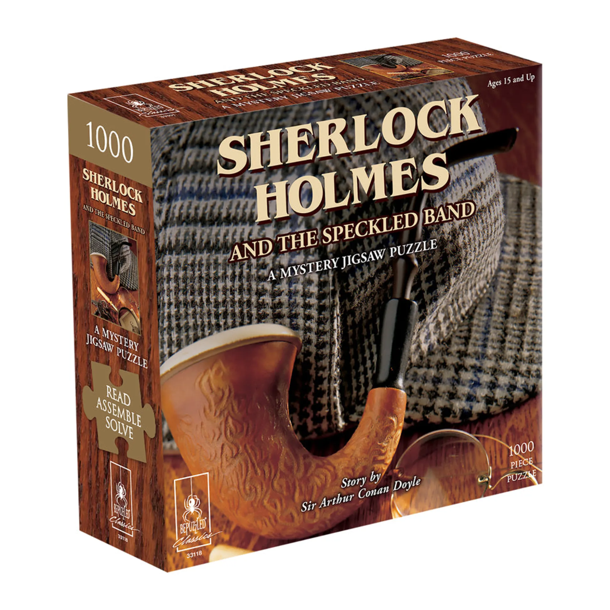 AreYouGame BePuzzled Sherlock Holmes Classic Mystery Jigsaw Puzzle - 1000 pc* Puzzles