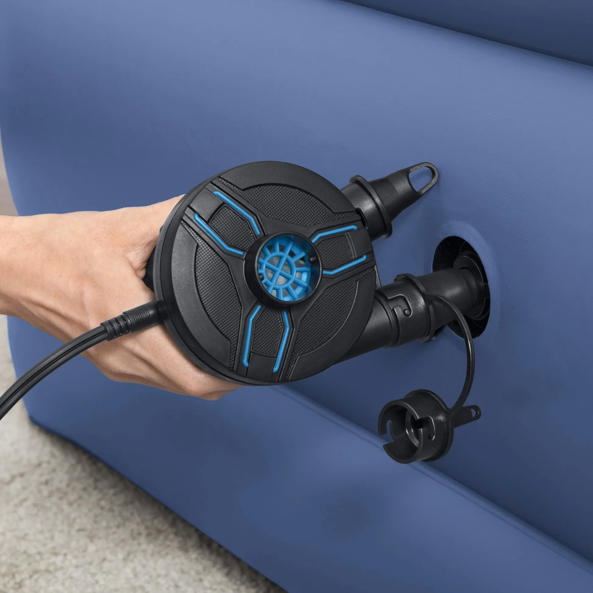 Flat River Group Bestway PowerTouch AC/DC Electric Air Pump - Inflate Fast, Anywhere!* Swimming Pools & Water Toys