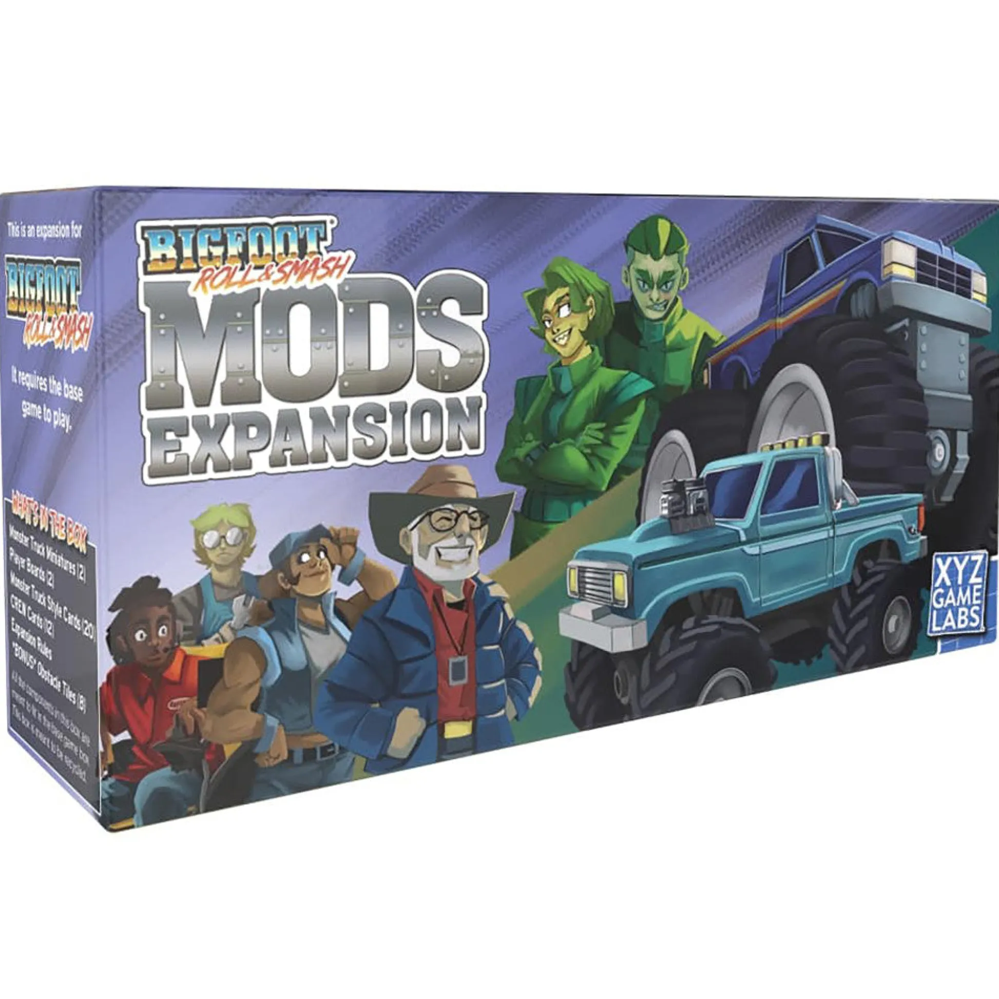 Flat River Group BIGFOOT Roll & Smash MODS Expansion: Monster Truck Game Enhancement* Board Games|Role-Playing Games