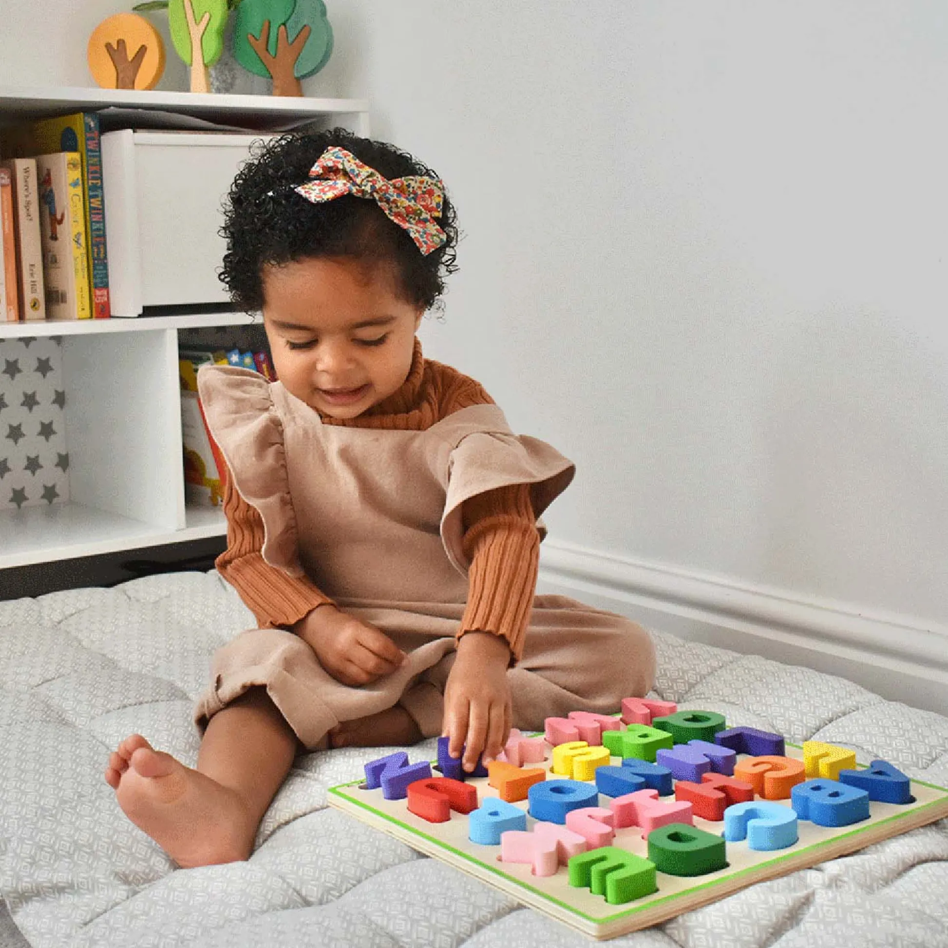 Educators Resource Bigjigs Toys Chunky Alphabet Puzzle - Uppercase Bright Colors* Puzzles|Preschool Education Toys & Activities