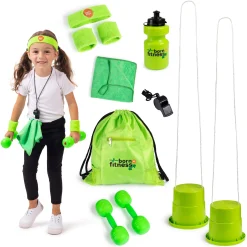 Educators Resource Bintiva My First Fitness Set for Toddlers - Indoor/Outdoor Gym Kit* Preschool Education Toys & Activities