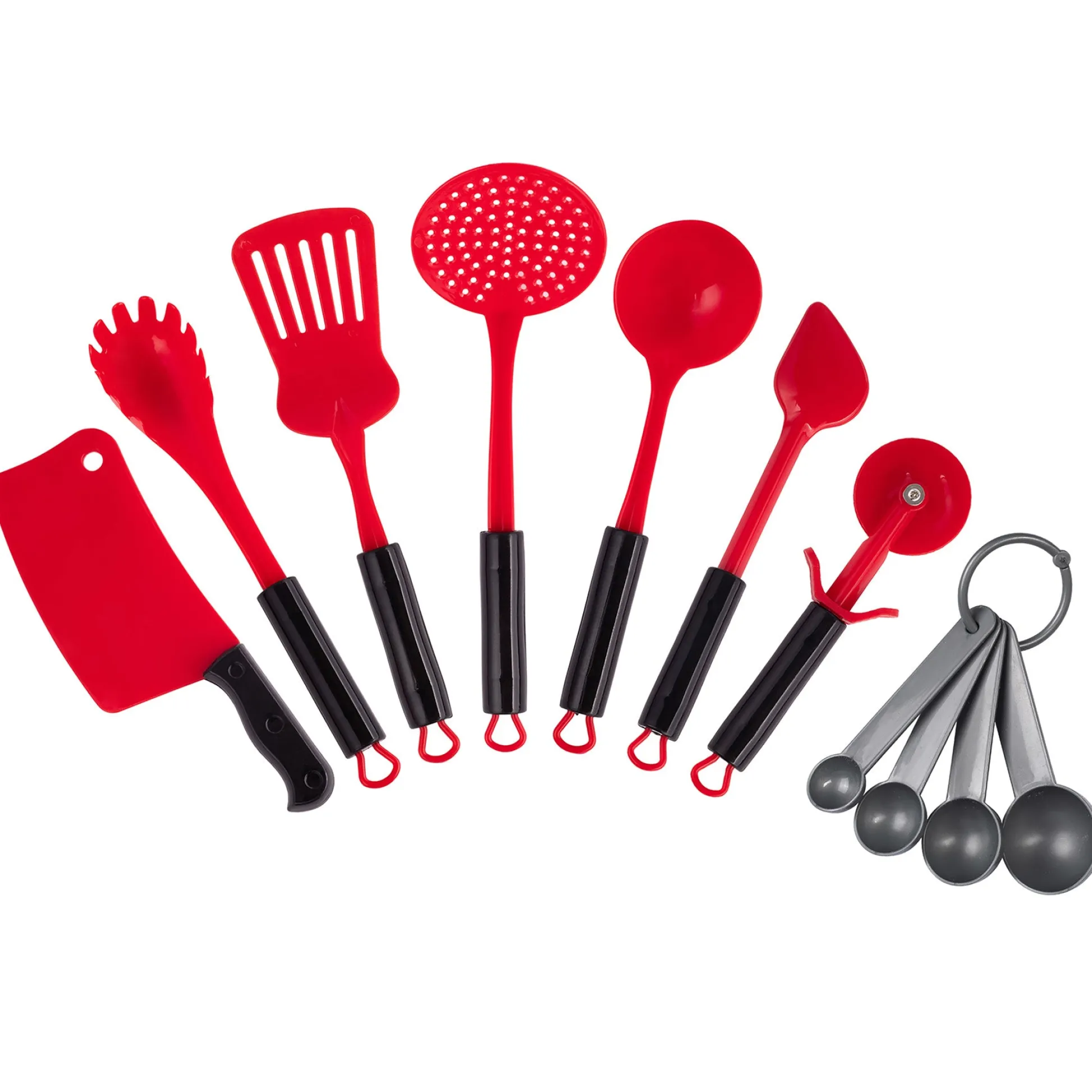 Educators Resource Bintiva 11-Piece Deluxe Chef Role Play Dress-Up Set - Red Accents* Dress Up & Accessories|Dress Up
