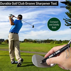 Flat River Group Birdie Golf: Birdie Blade - 3-In-1 Golf Club Groove Sharpener Tool* Toy Sports