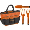 Flat River Group Black and Decker Kids' 4-Piece Gardening Hand Toolset with Bag* Tools & Workshops|Dress Up