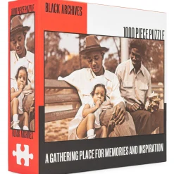 Flat River Group Black Archives Park Bench Jigsaw Puzzle - 1000 pc* Puzzles