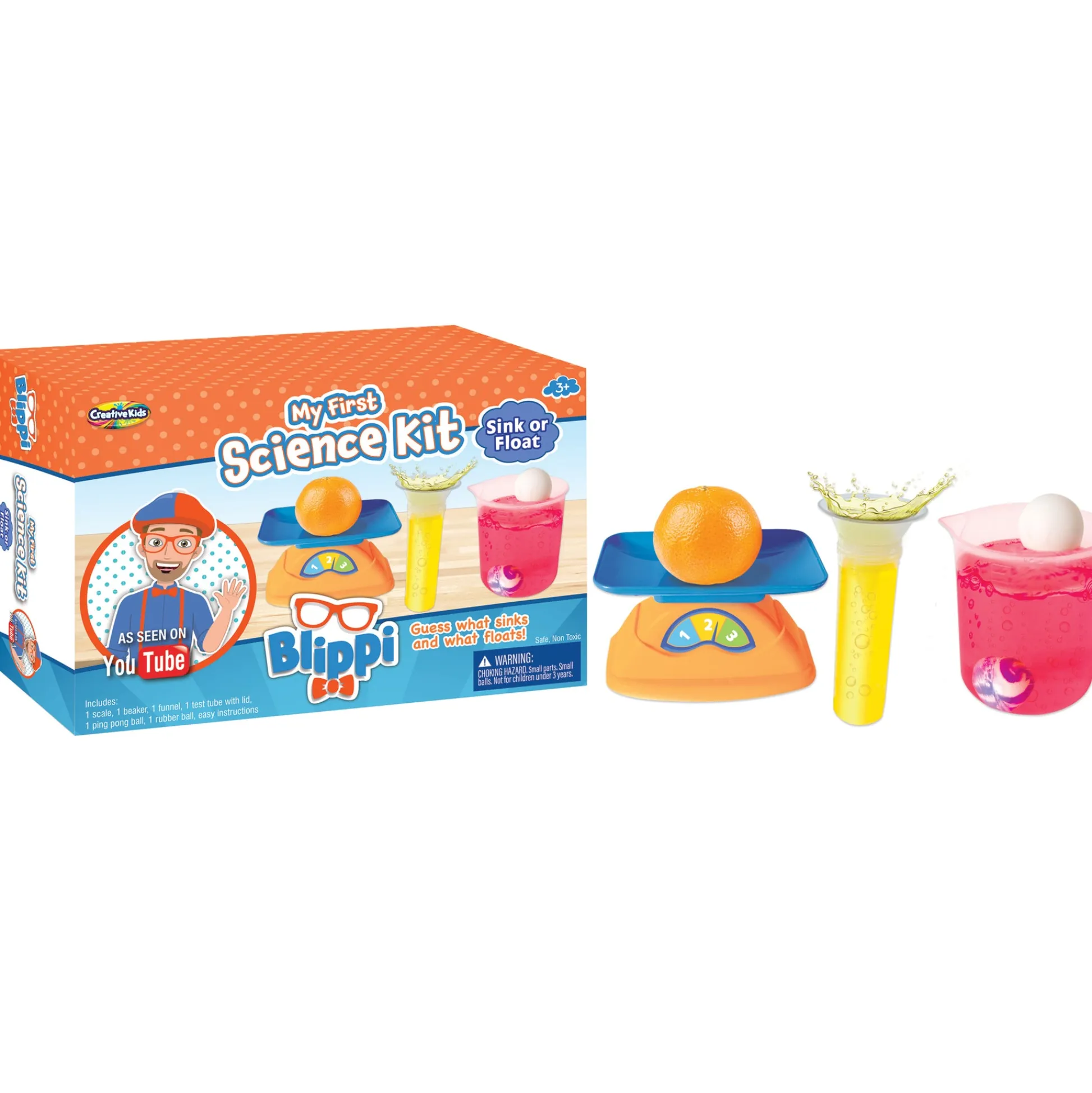 Educators Resource Blippi My First Science Kit - Sink or Float Experiment Set* Science & Discovery