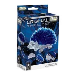 AreYouGame Blue Hedgehog 3D Crystal Puzzle - 55 Interlocking Pieces* Puzzles