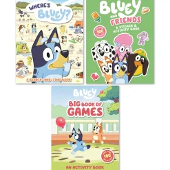 Readerlink Distribution Services Bluey Activity Book Set*Kids Preschool Pals|Reading, Writing & Speech