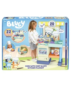 Macy's - Supplier Bluey Deluxe Cook and Clean Kitchen S11* Preschool Education Toys & Activities|Preschool Pals