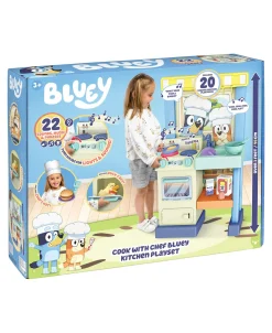 Macy's - Supplier Bluey Deluxe Cook and Clean Kitchen S11* Preschool Education Toys & Activities|Preschool Pals