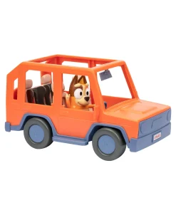 Macy's - Supplier Bluey Heeler Family Road Trip 4WD Vehicle - Articulated Chilli Figure Included* Preschool Pals|Playsets & Vehicles