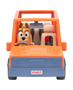 Macy's - Supplier Bluey Heeler Family Road Trip 4WD Vehicle - Articulated Chilli Figure Included* Preschool Pals|Playsets & Vehicles