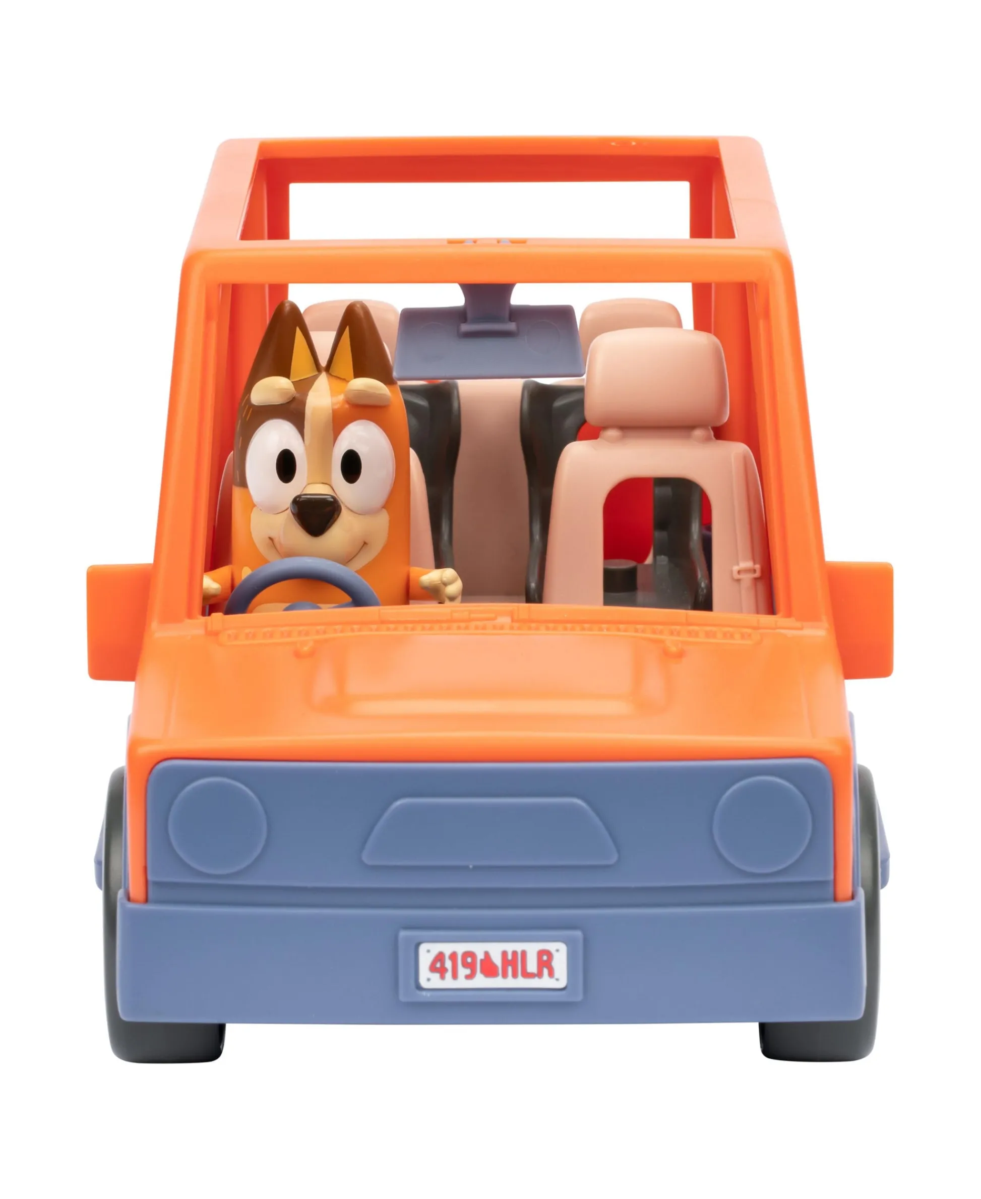 Macy's - Supplier Bluey Heeler Family Road Trip 4WD Vehicle - Articulated Chilli Figure Included* Preschool Pals|Playsets & Vehicles