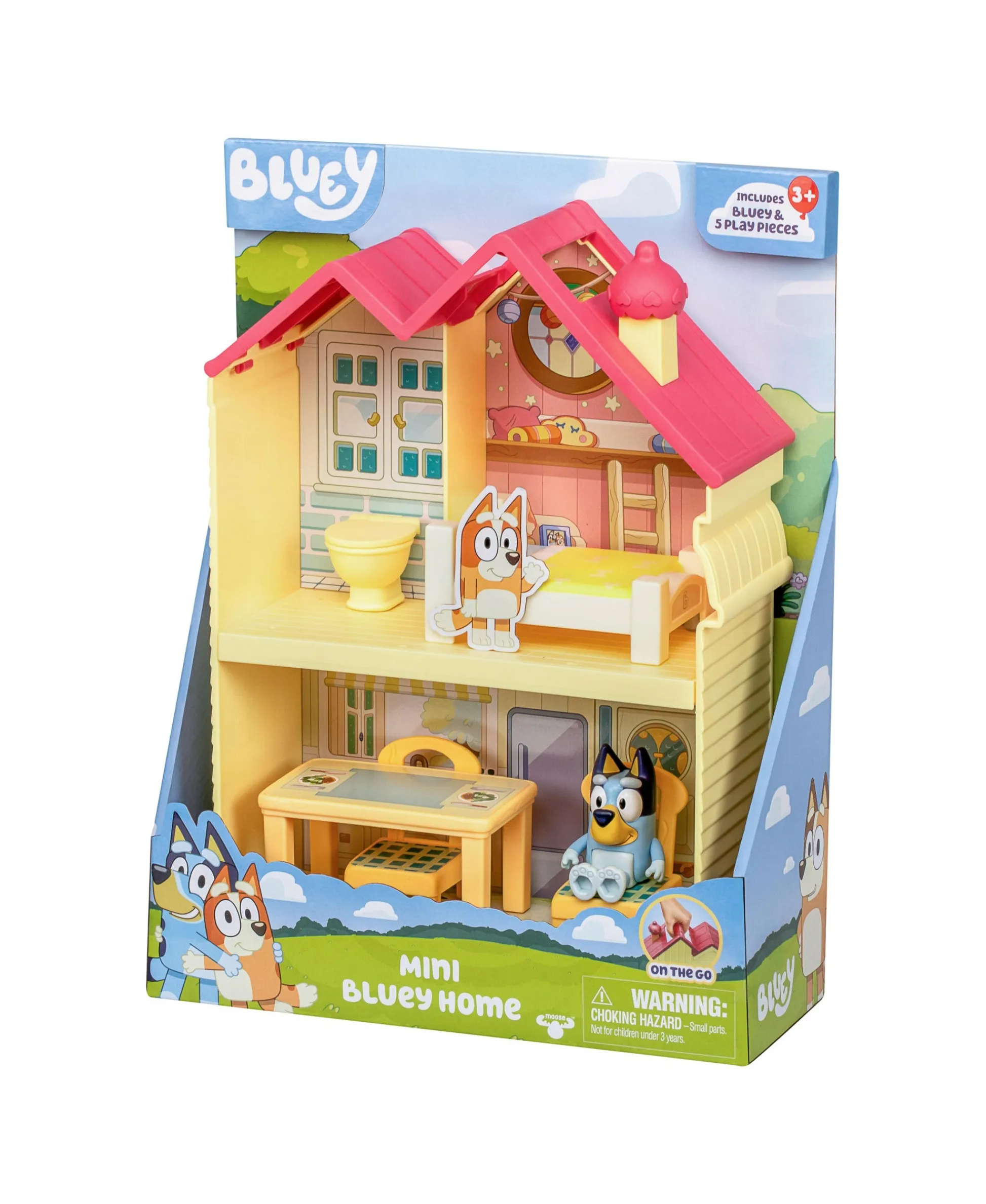 Macy's - Supplier Bluey Mini Heeler Home Playset with Figures and Accessories* Preschool Education Toys & Activities|Preschool Pals