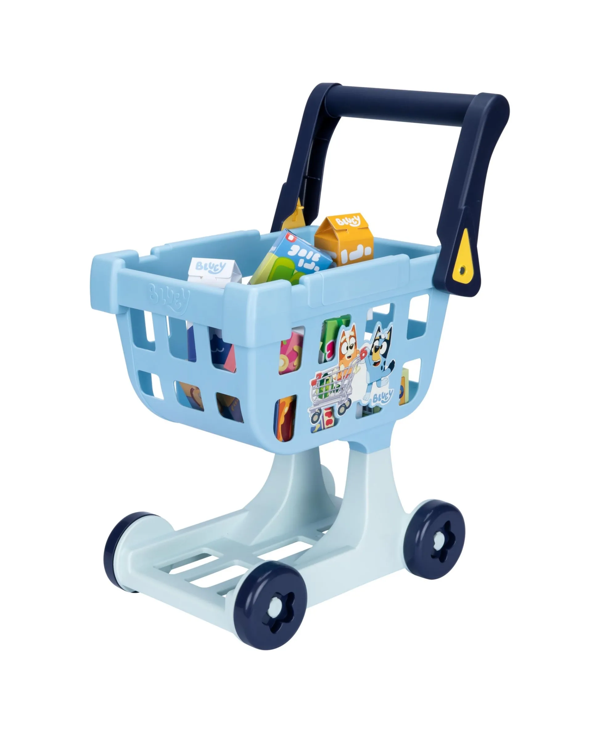 Macy's - Supplier Bluey S11 Role Play Shopping Cart Adventure Set* Kitchens & Play Food|Preschool Pals