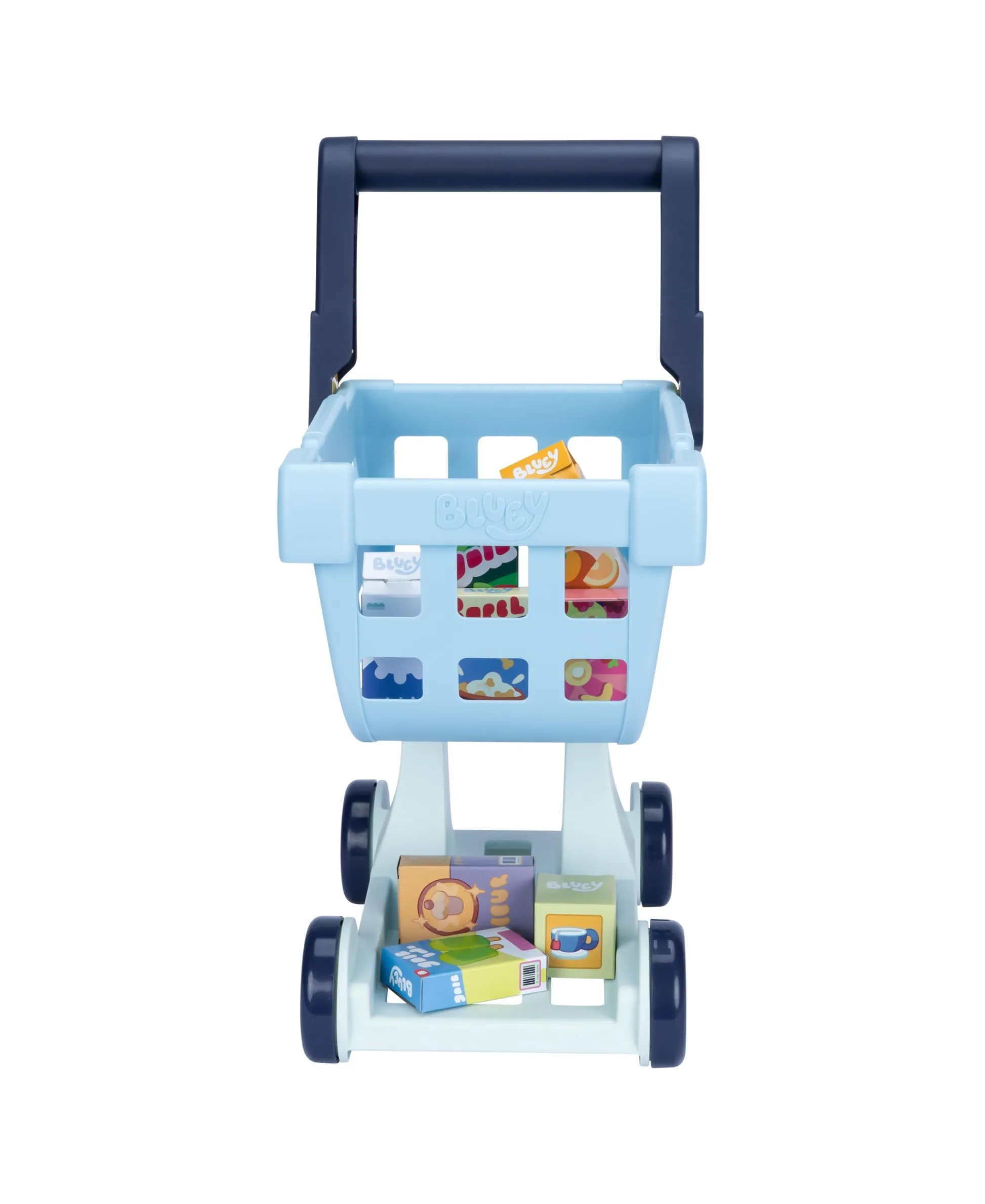 Macy's - Supplier Bluey S11 Role Play Shopping Cart Adventure Set* Kitchens & Play Food|Preschool Pals