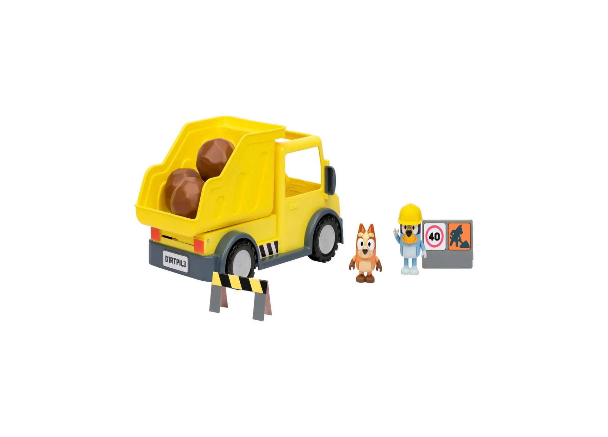 Macy's - Supplier Bluey's Adventure Series Dump Truck with Exclusive Figures* Preschool Pals|Playsets & Vehicles