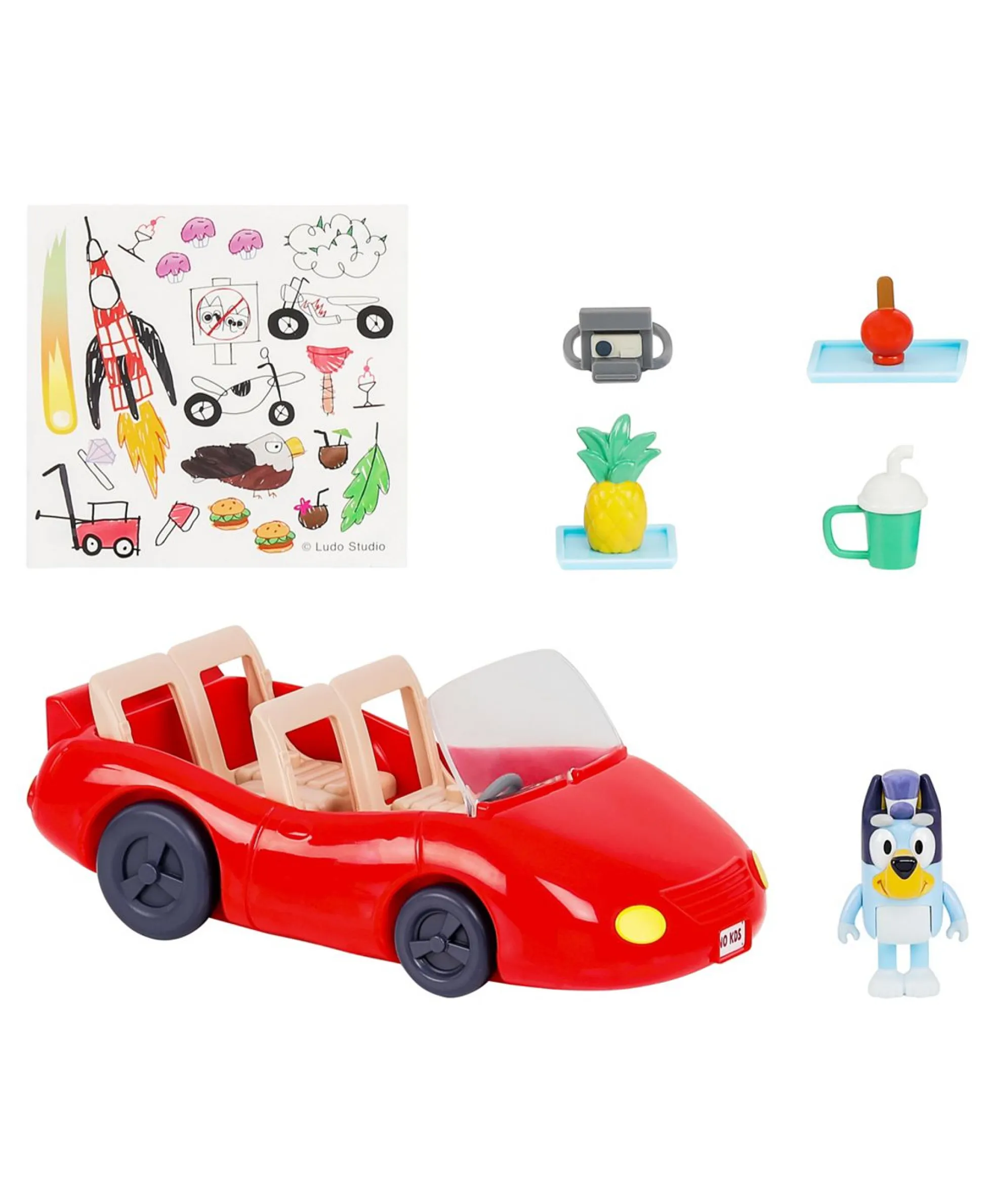 Macy's - Supplier Bluey's Escape Convertible Playset with Exclusive Butler Bluey Figure* Preschool Pals|Playsets & Vehicles