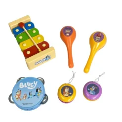 Calendar Holdings, LLC Bluey's Magic Xylophone 7-Piece Band Set* Preschool Pals|Musical & Sound Toys