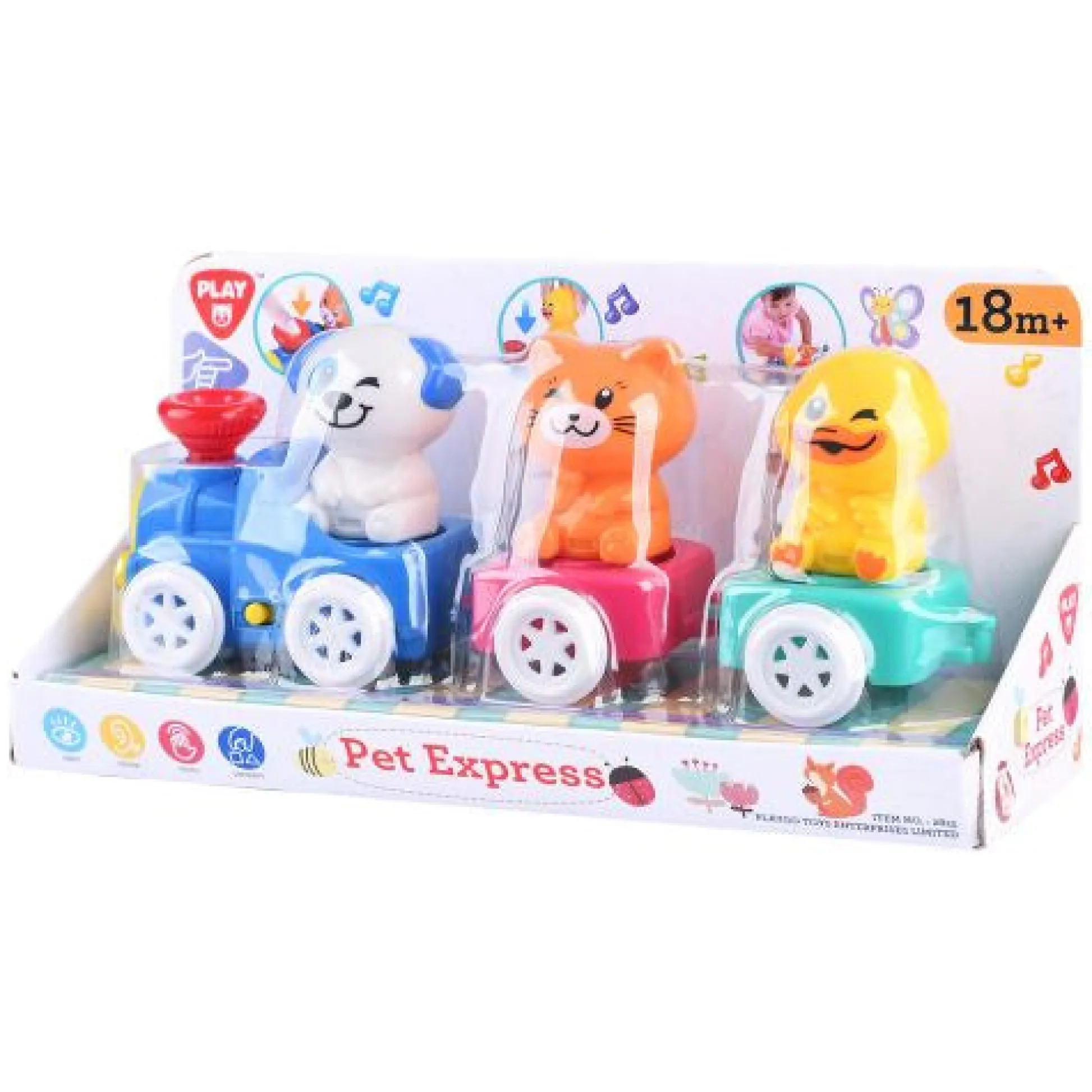 Calendar Holdings, LLC B/O Pet Express Interactive Toy Train* Preschool Education Toys & Activities|Preschool Vehicles