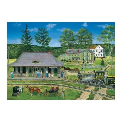 AreYouGame Bob Fair Canaan Station XL Jigsaw Puzzle - 300 pc* Puzzles