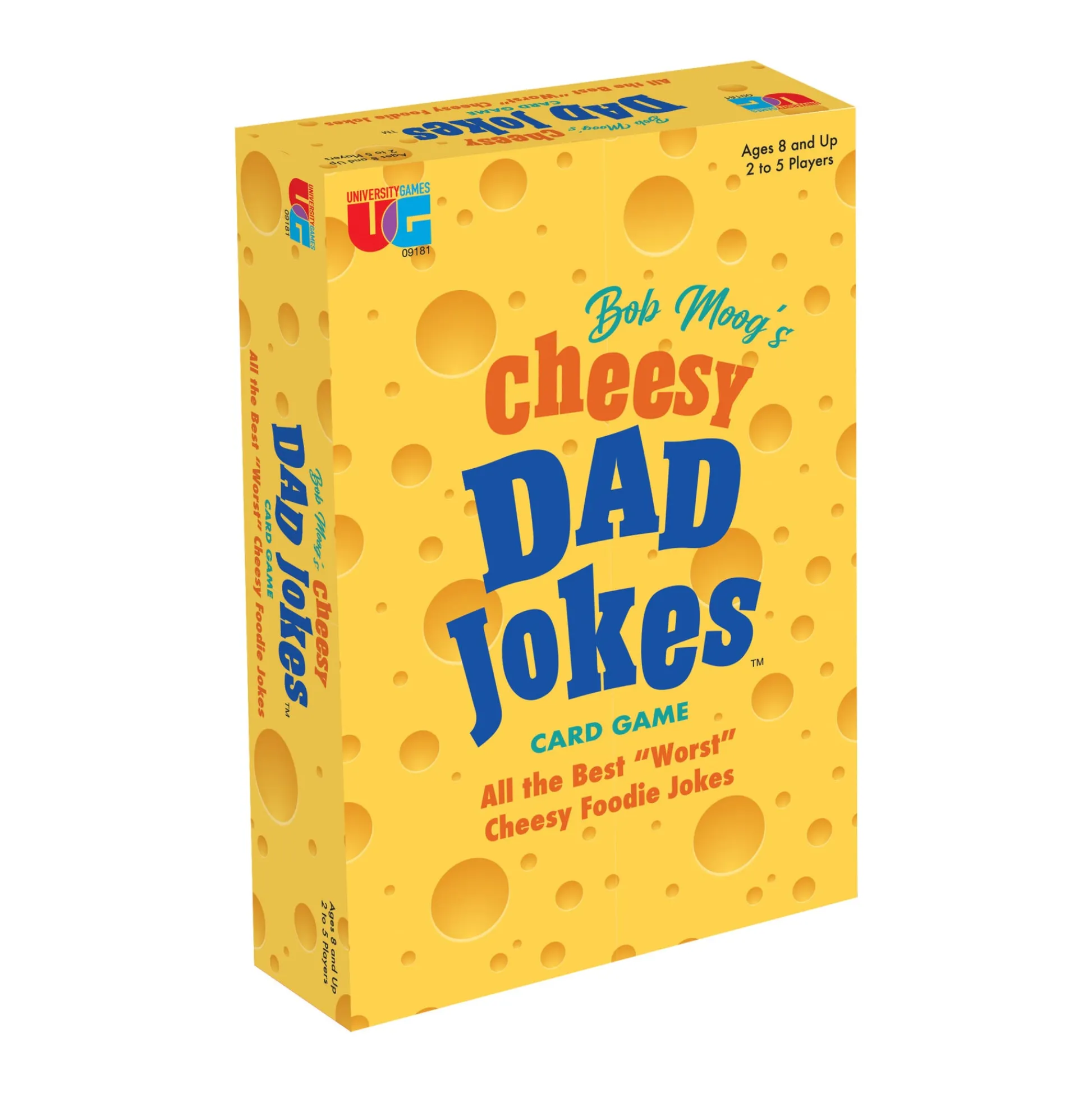 AreYouGame Bob Moog's Cheesy Dad Jokes Food-Themed Card Game* Card Games