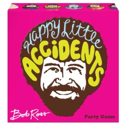 Flat River Group Bob Ross Happy Little Accidents Party Game* Family & Entertainments Games