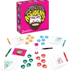 Flat River Group Bob Ross Happy Little Accidents Party Game* Family & Entertainments Games