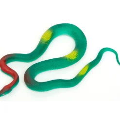 Flat River Group Boley Colorful 19-Inch Lifelike Rubber Snakes - 8 Pack* Animal Figures|Dress Up