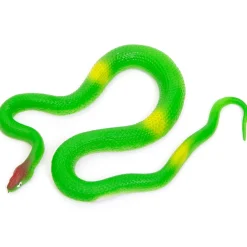 Flat River Group Boley Colorful 19-Inch Lifelike Rubber Snakes - 8 Pack* Animal Figures|Dress Up
