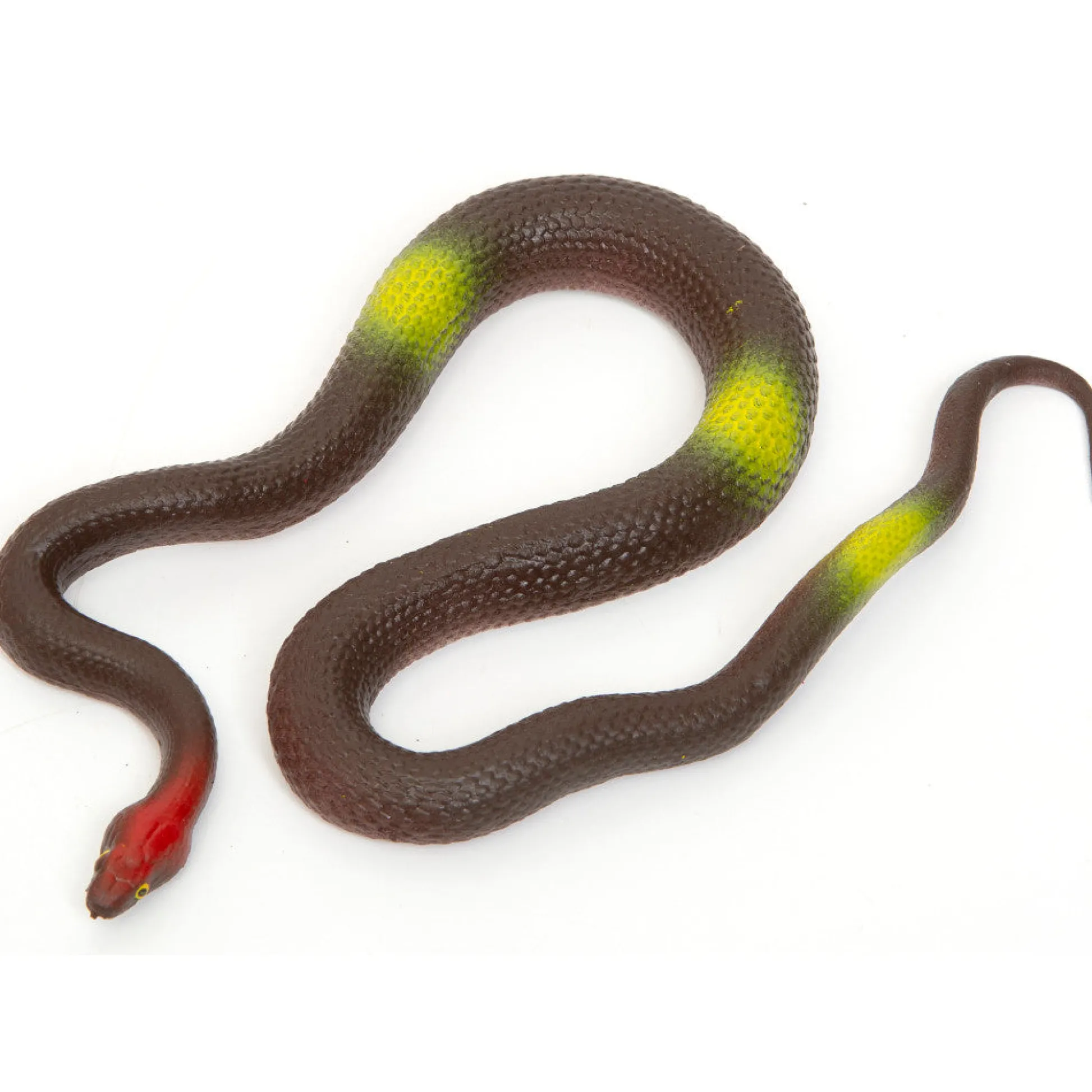 Flat River Group Boley Colorful 19-Inch Lifelike Rubber Snakes - 8 Pack* Animal Figures|Dress Up