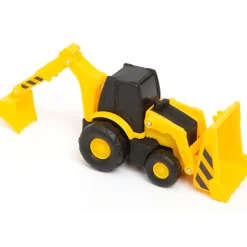 Flat River Group Boley Mini Construction Fleet - 5pk Yellow & Black, Detailed Toy Vehicles Playset* Playsets & Vehicles