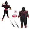 Educators Resource BORN TOYS Ultimate Ninja Warrior Costume Set - Complete Dress-Up Play Kit* Dress Up & Accessories|Dress Up