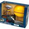 Flat River Group Bosch 4 Piece Chainsaw Worker Set - Interactive Role Play for Kids* Tools & Workshops|Dress Up