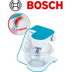 Flat River Group Bosch Junior Chef MUM 5 Kitchen Machine - White & Teal* Kitchens & Play Food|Dress Up
