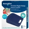 Educators Resource Bouncyband Antimicrobial Wiggle Wedge Sensory Cushion, 10" Square* Sensory & Fidget Toys