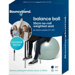 Educators Resource Bouncyband Balance Ball 55cm - Dynamic Silver Seating* Activities & Games