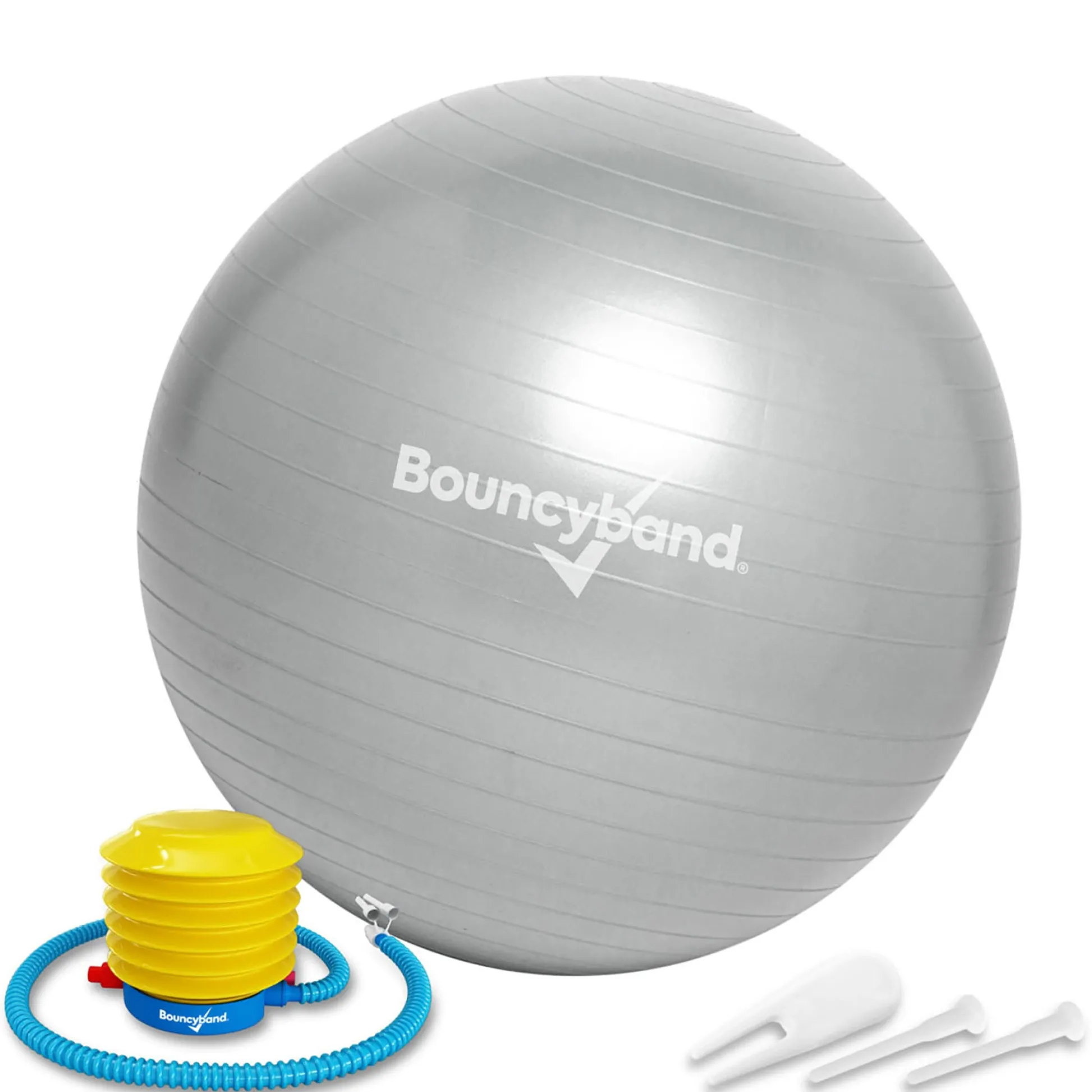 Educators Resource Bouncyband Balance Ball 55cm - Dynamic Silver Seating* Activities & Games