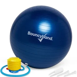 Educators Resource Bouncyband® Balance Ball, 55cm – Blue: Enhance Focus & Fitness!* Activities & Games