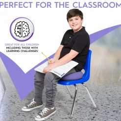 Educators Resource Bouncyband Big Wiggle Seat Sensory Cushion, Playful Purple* Sensory & Fidget Toys