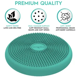 Educators Resource Bouncyband Big Wiggle Seat Sensory Cushion in Mint - Movement & Focus for Kids!* Preschool Education Toys & Activities
