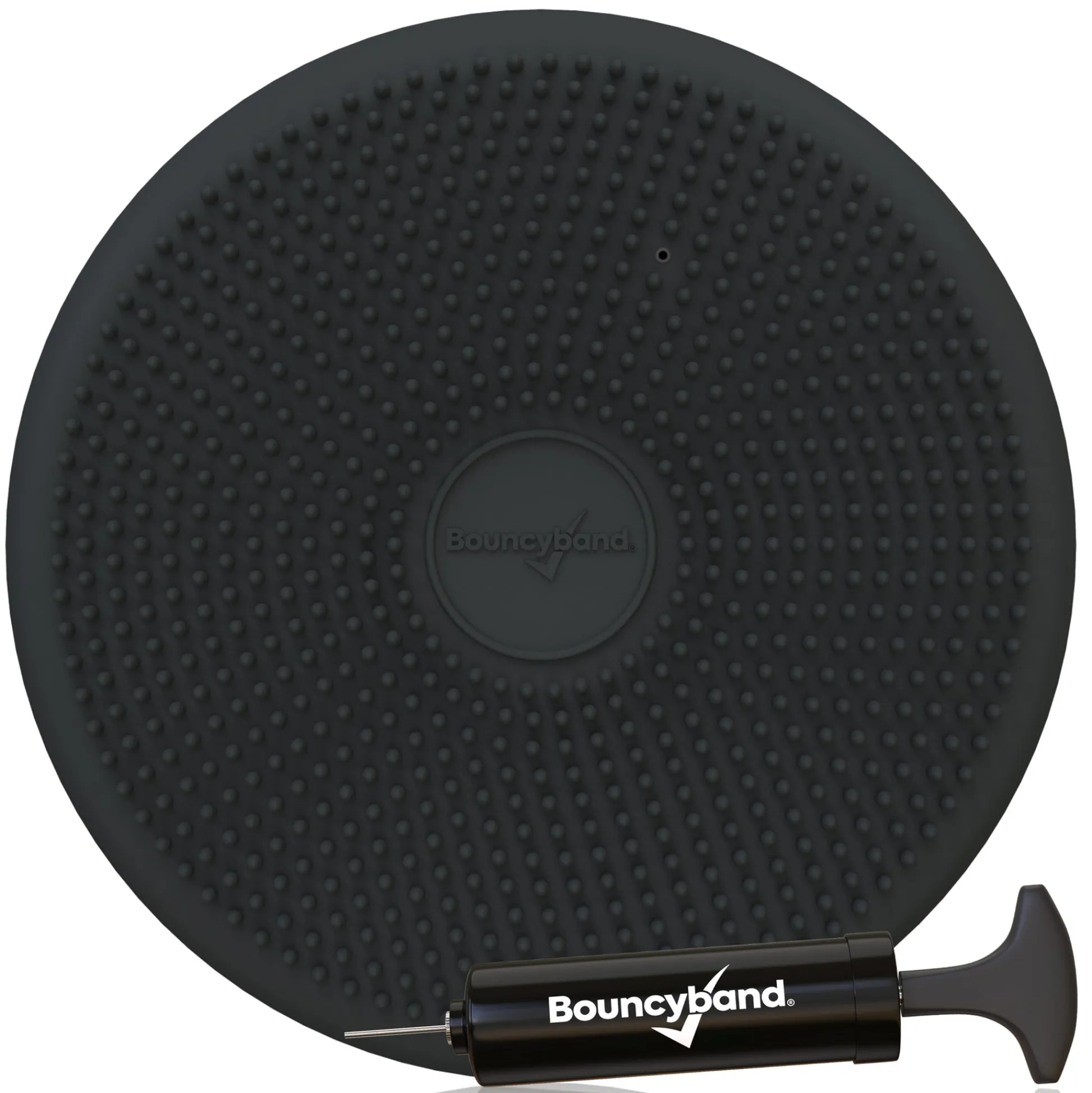 Educators Resource Bouncyband Big Wiggle Seat Sensory Cushion - Dark Gray* Sensory & Fidget Toys