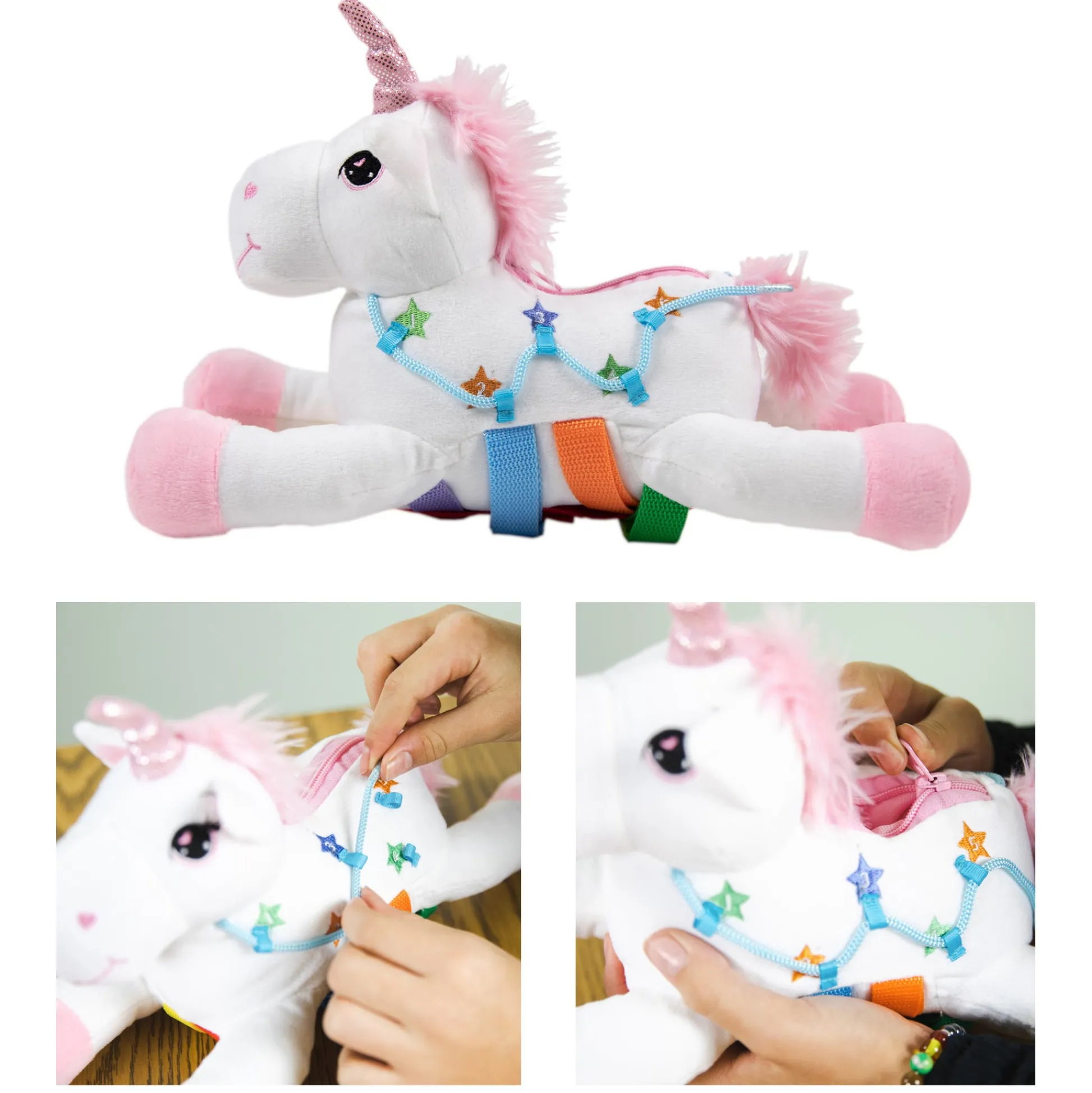 Educators Resource Bouncyband Busy Bee Unicorn Sensory Activity Toy* Stuffed Animals|Stuffed Animals & Plush Toys